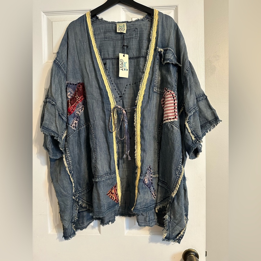 Jaded Gypsy Blue Moon Kimono